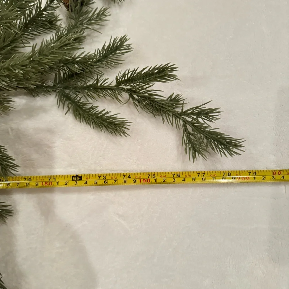 Hobby lobby 2 garland 6 feet each one Festive Green Holiday Garland